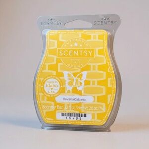 Scentsy Havana Cabana Wax Bar – Tropical Paradise in Every Cube! Set of Two